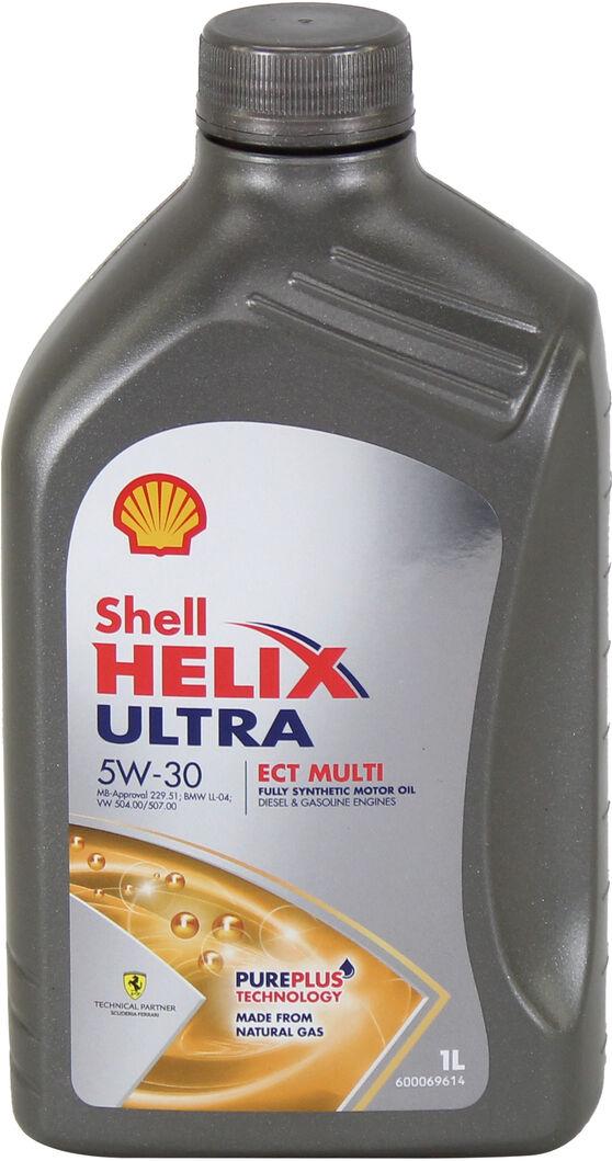 Моторное масло бензин/дизель Shell Helix Ultra ECT MULTI 5W-30 1 л