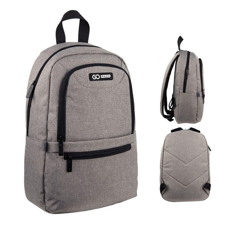 Рюкзак GoPack Education Teens 37x24x9 см 10 л Бежевый (GO24-119S-2) - фото 2