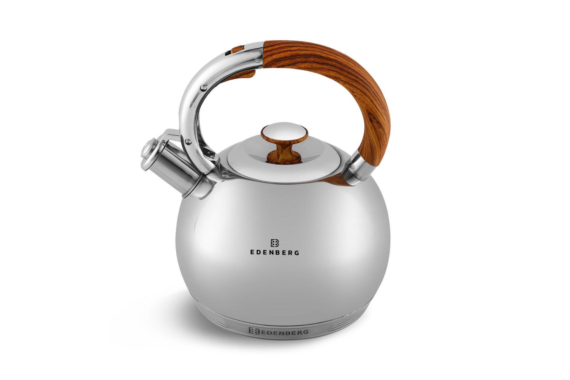 Чайник Edenberg со свистком из нержавеющей стали 3 л (EB-7006W)