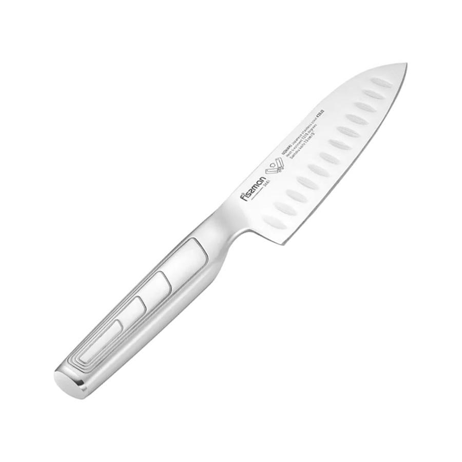 Нож кухонный Fissman Nowaki Сантоку 130 мм (2461)