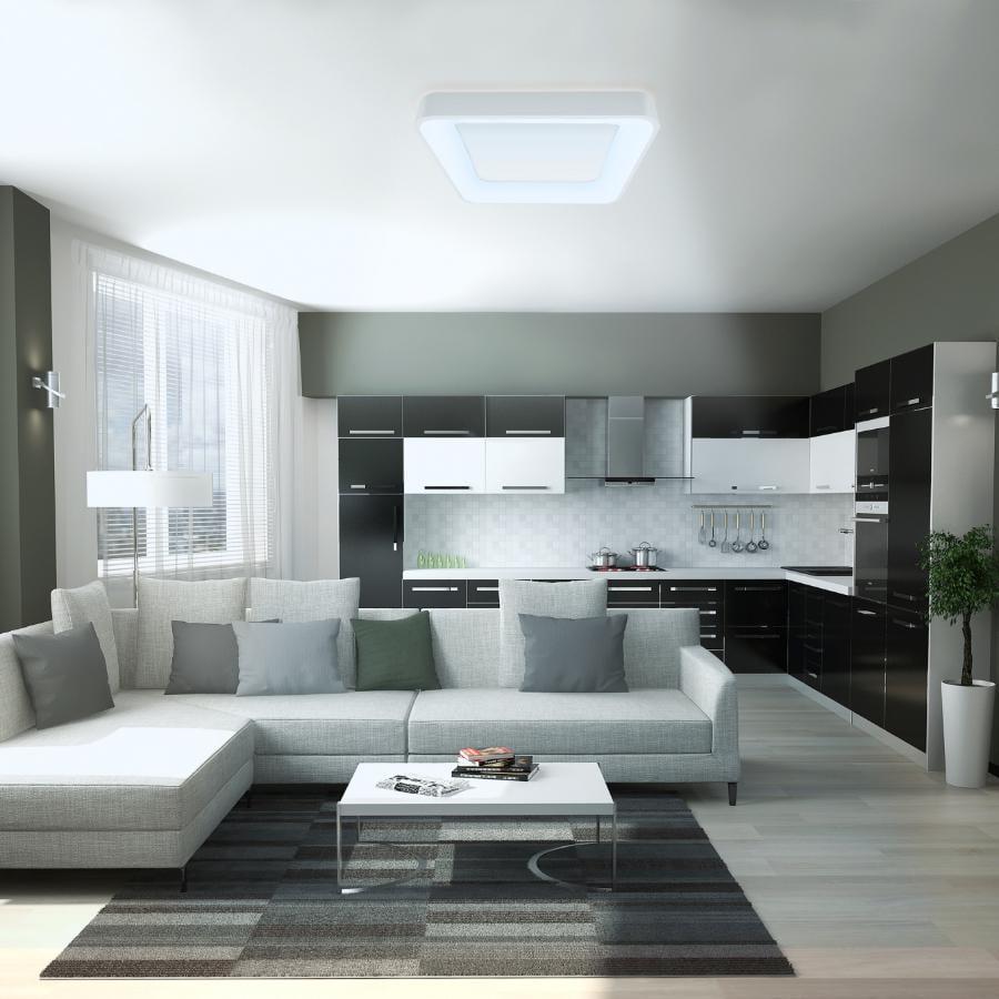 Настінно-стельовий LED-світильник квадратний VIDEX Smart 72W 2700-6000K Білий (27712570) - фото 4 Настінно-стельовий LED-світильник квадратний VIDEX Smart 72W 2700-6000K Білий (27712570) - фото 4