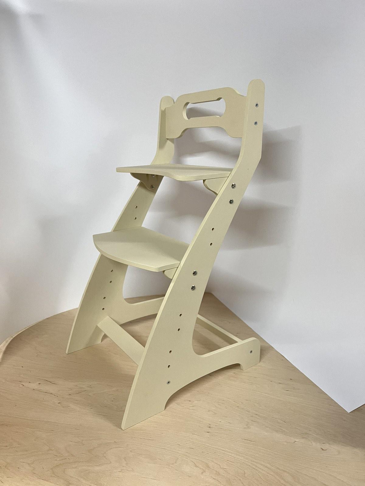 Детский растущий стул Mor&On Бежевый - фото 3