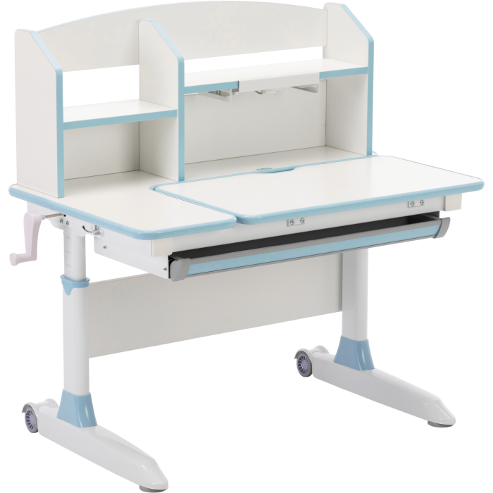 Парта детская регулируемая GT Racer DS-1603 Light Blue - фото 1 Парта детская регулируемая GT Racer DS-1603 Light Blue - фото 1