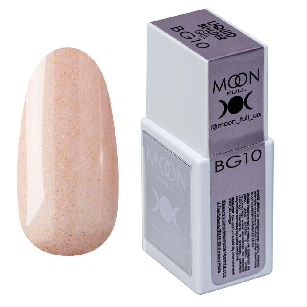 Гель для наращивания моделирующий Moon Full Liquid Builder Gel №BG10 15 мл