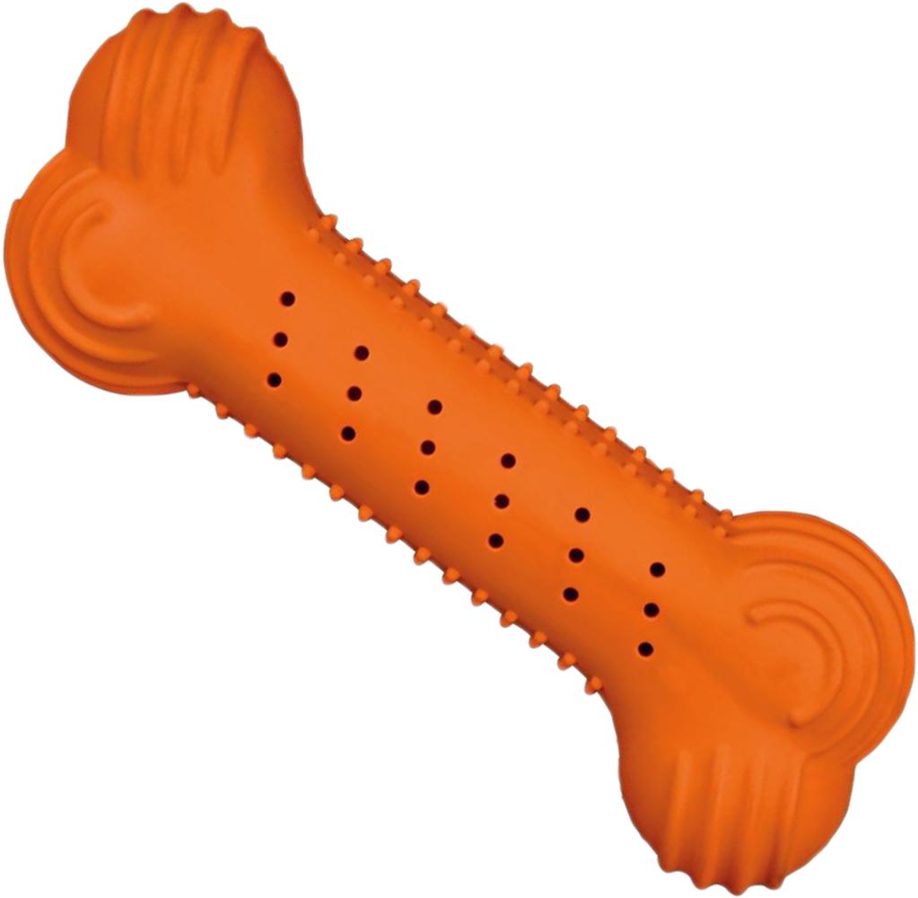 Іграшка для собак Trixie Кістка натуральна гума шарудяща 18 см (4011905348490)