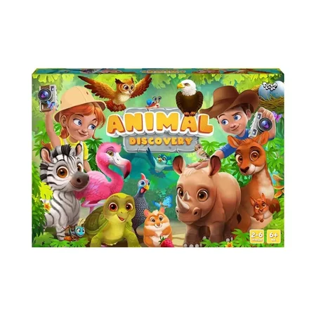 Настільна гра Danko Toys "Animal Discovery" G-AD-01-01U (7946)