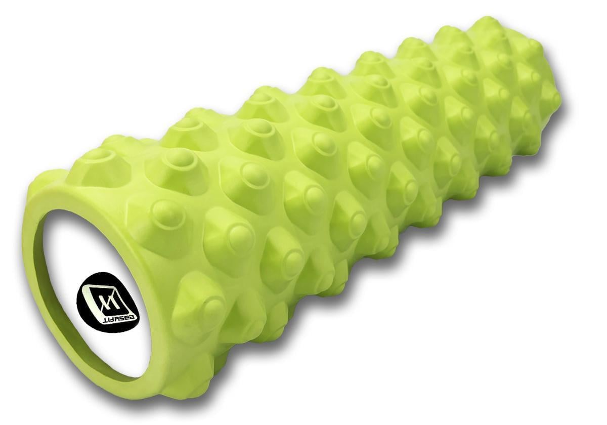 Массажный ролик EasyFit Grid Roller Extreme 45 см Салатовый (EF-2051-GN)