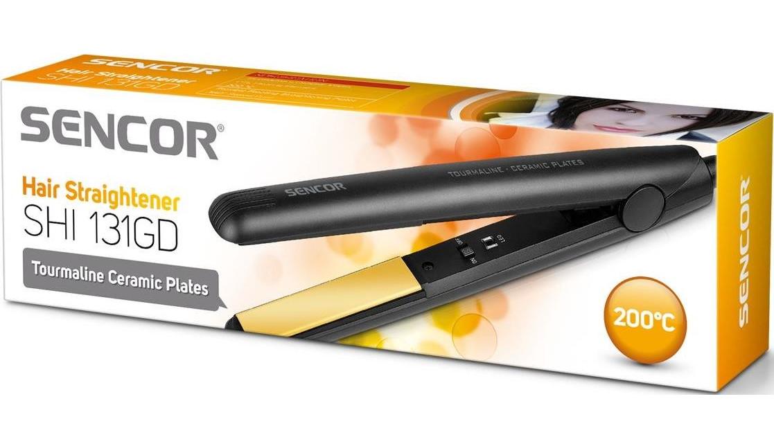 Выпрямитель для волос Sencor SHI131GD 40 Вт Черный с золотистым (25815570) - фото 5 Выпрямитель для волос Sencor SHI131GD 40 Вт Черный с золотистым (25815570) - фото 5