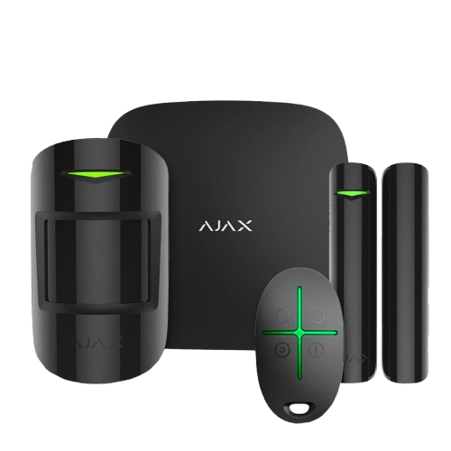 Комплект беспроводной сигнализации Ajax StarterKit 2/8EU передача до 2000 м 868,0-868,6 МГц Черный (2e113860) Комплект беспроводной сигнализации Ajax StarterKit 2/8EU передача до 2000 м 868,0-868,6 МГц Черный (2e113860)