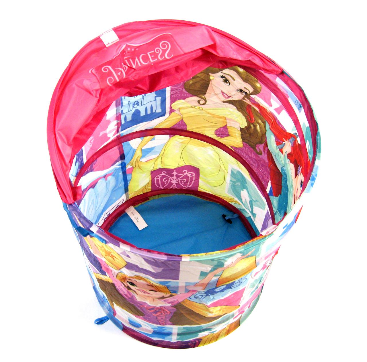 Корзина для игрушек 3518 Принцессы Диснея в сумке с застежкой - фото 4 Корзина для игрушек 3518 Принцессы Диснея в сумке с застежкой - фото 4
