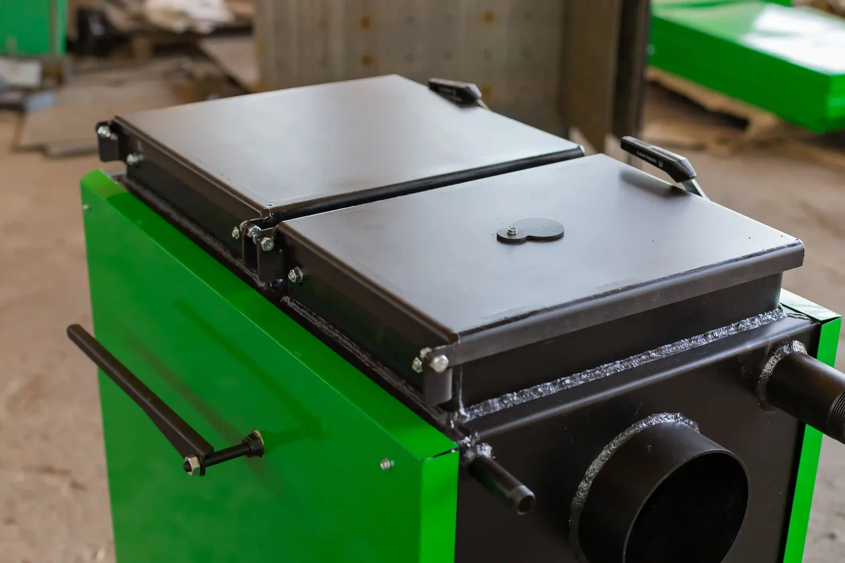 Котел твердотопливный шахтный Zubr Pro 10 кВт (21-61-100036) - фото 14