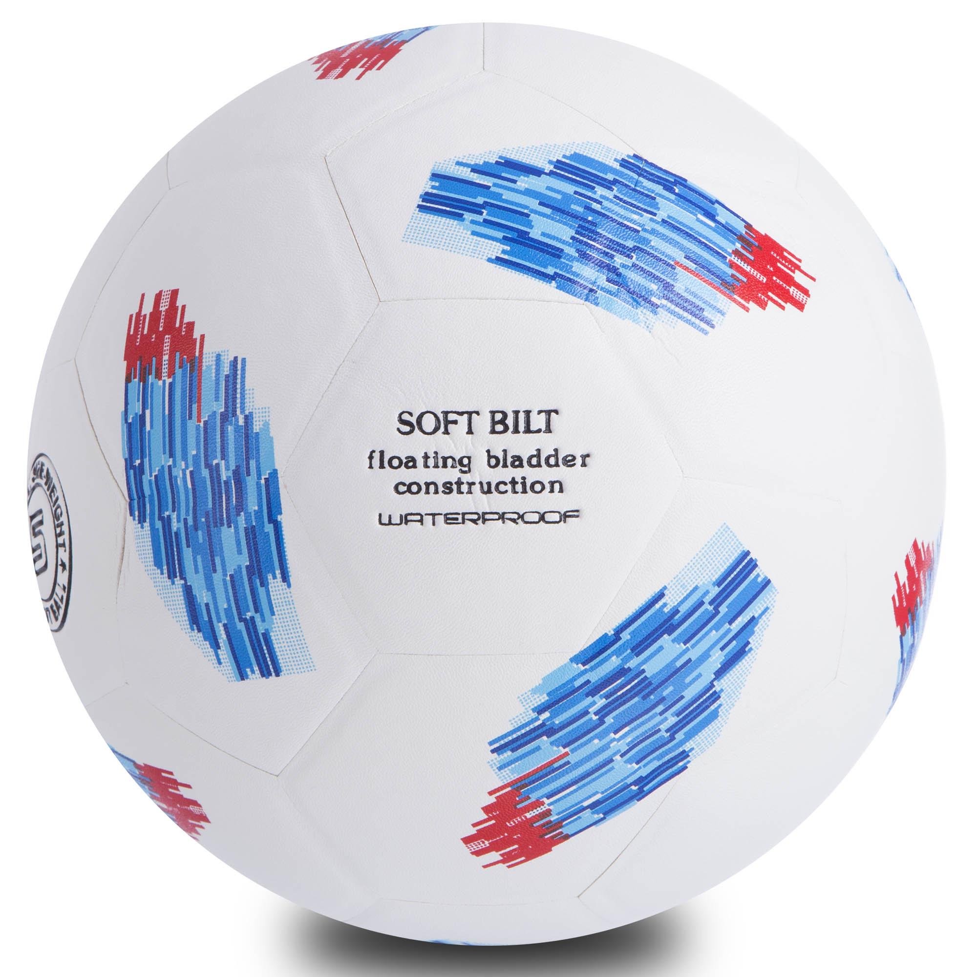 Мяч футбольный Zelart MLS 2018 SP-Sport FB-0452 №5 PU клееный Белый/Красный (DR007993)
