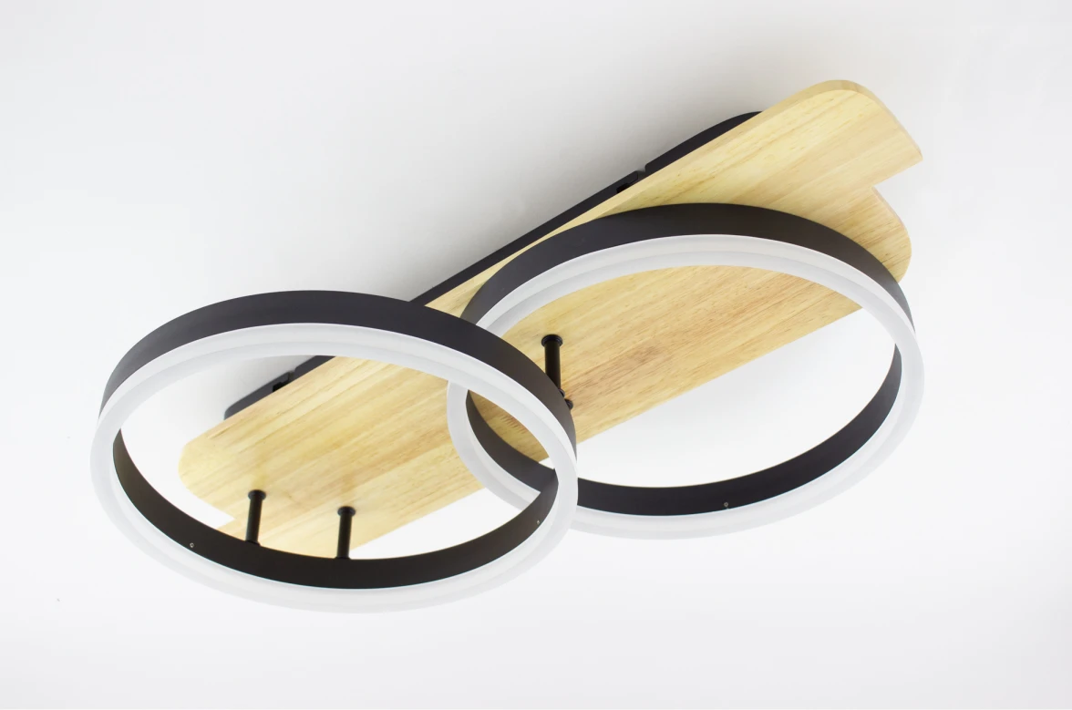 Люстра умная LED Smart 80 Вт Черный