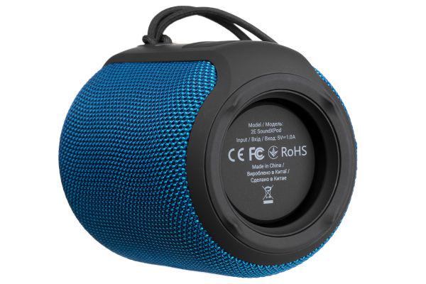 Портативна акустична система 2E SoundXPod 2E-BSSXPWBL Blue (1462340) - фото 22