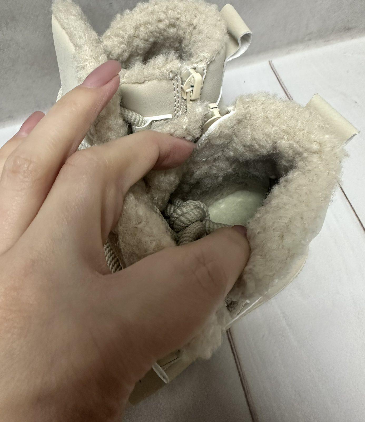 Черевики дитячі Clibee зимові на овчині р. 29/19 см Бежевий - фото 3 Черевики дитячі Clibee зимові на овчині р. 29/19 см Бежевий - фото 3