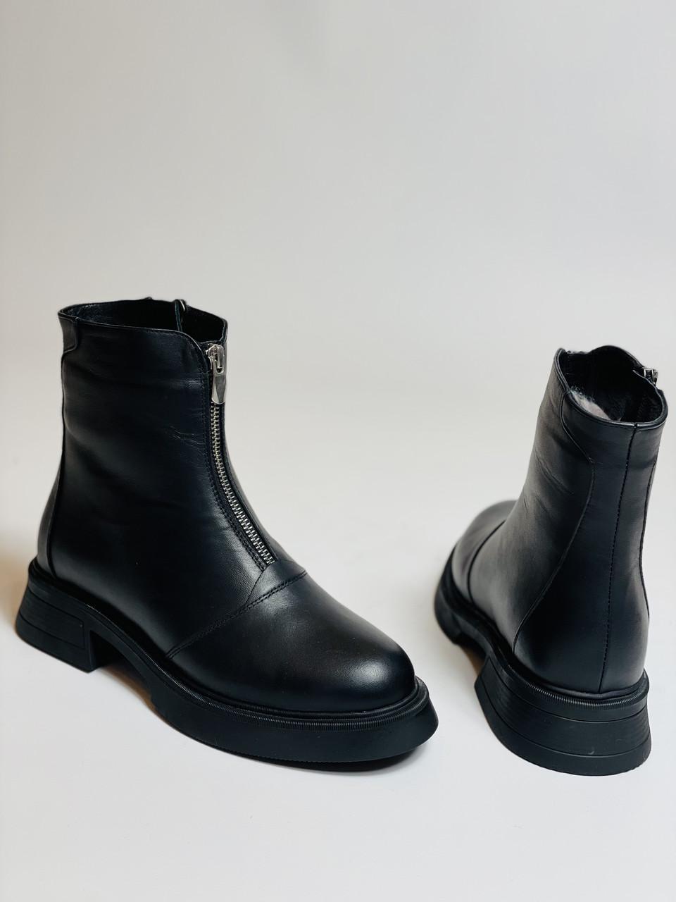 Ботинки женские зимние Corta Mussi р. 40 25,5 см Черный (2728) - фото 8