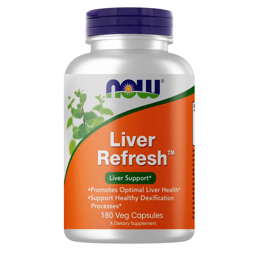 Натуральная добавка NOW Liver Refresh 180 вегакапс. (4495)