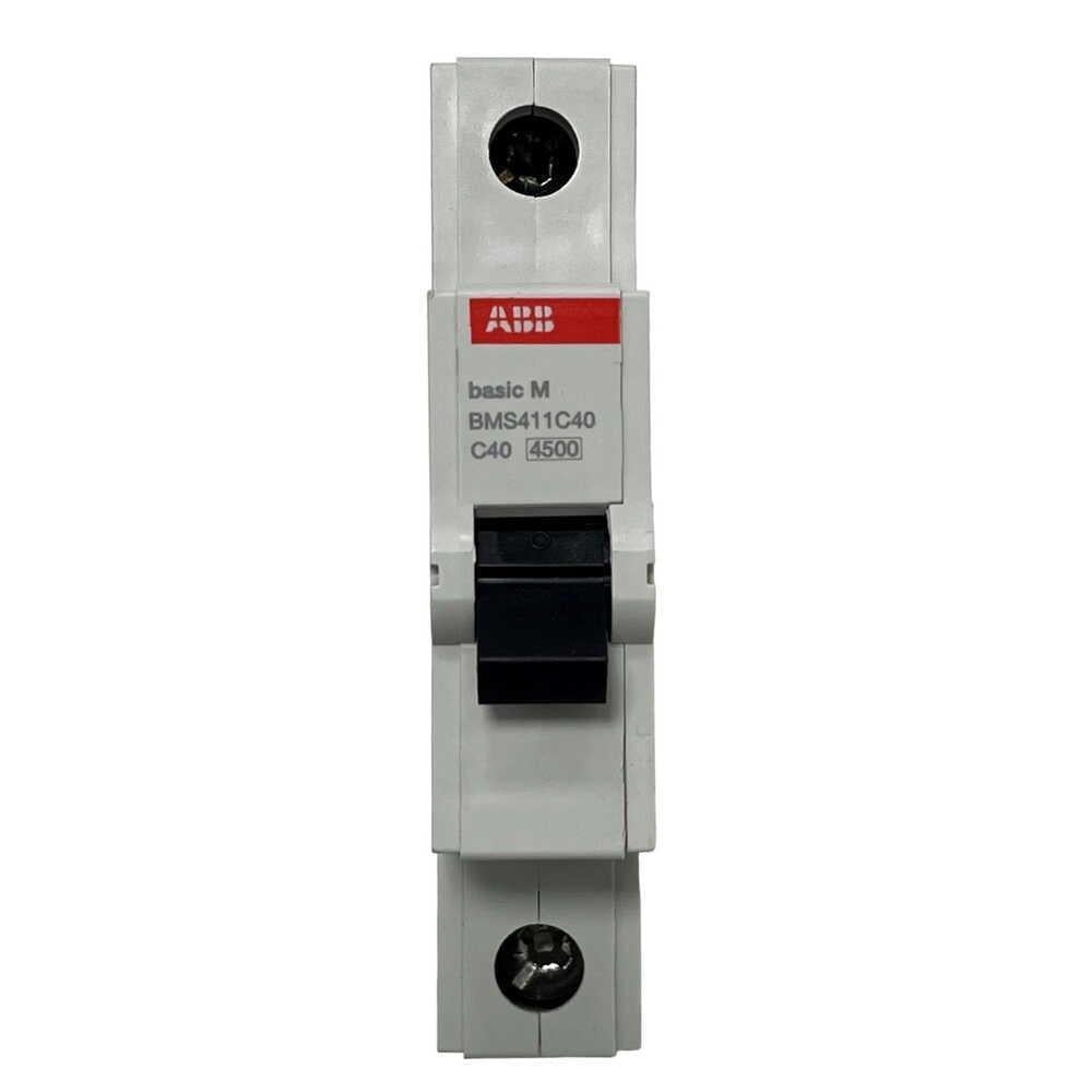 Автоматичний вимикач ABB basic M 1P C40 (2CDS641041R0404)
