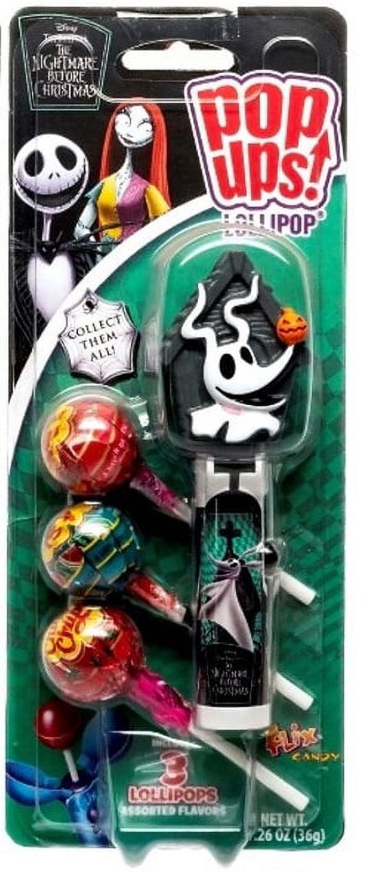 Набір Pop Ups The Nightmare Before Christmas Zero та 3 льодяники Chupa Chups 36 г (2359713137)