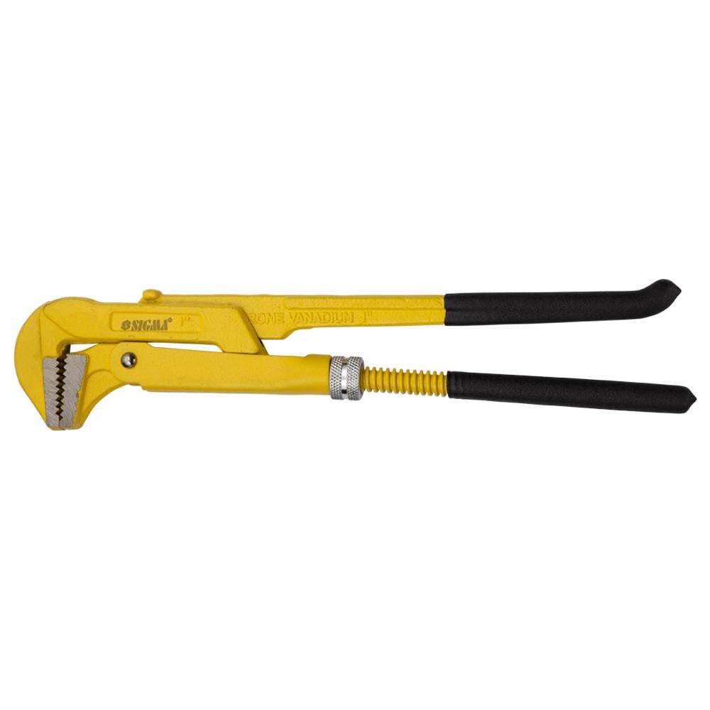 Ключ трубный Sigma CrV 90 градусов 1" (4102211)