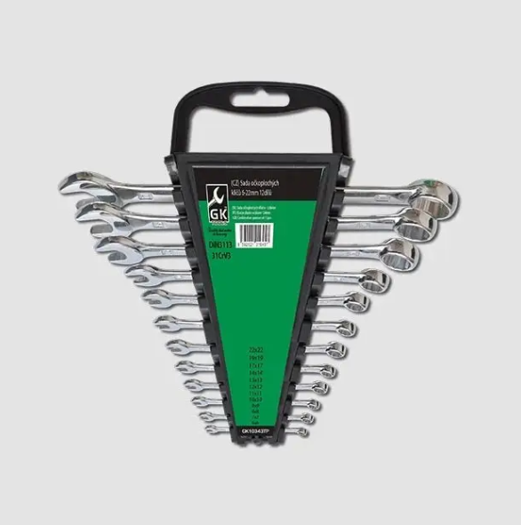 Набір накидних ключів GK Tools GK10343TP 6–22 мм 12 шт. (2669287221)