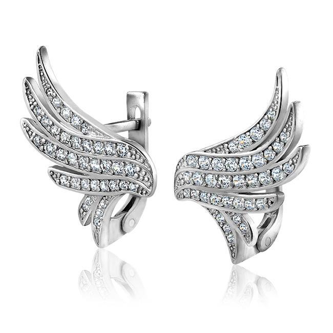 Серебряные серьги Umax 20258 (22515927)