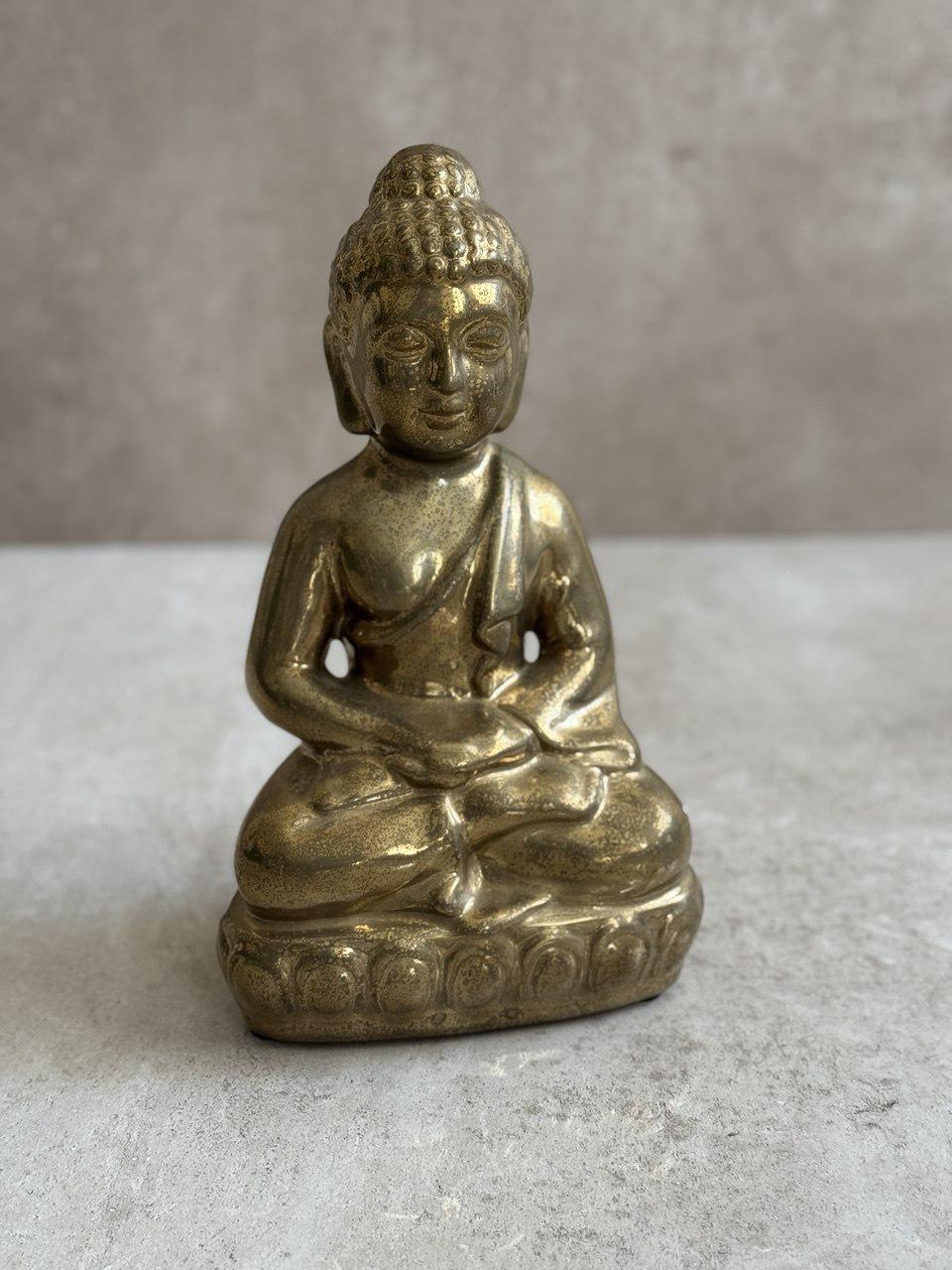 Статуетка Будда J-LINE 30 см Золотий