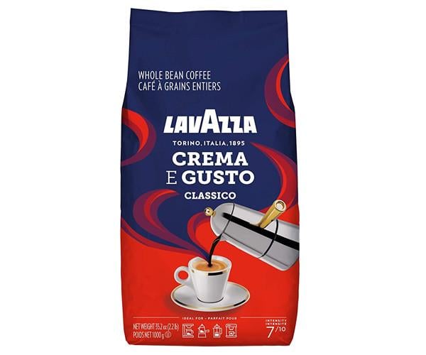 Кава Lavazza Crema e Gusto Classico у зернах 1 кг Оригінал (13309401)
