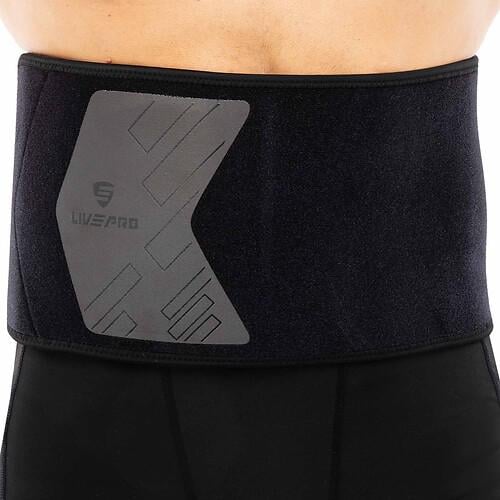 Пояс для тренажерного зала и похудения LiveUp LP8718 SWEAT WAIST TRIMMER 125x19,5x0,5 см Черно-серый (34168053) Пояс для тренажерного зала и похудения LiveUp LP8718 SWEAT WAIST TRIMMER 125x19,5x0,5 см Черно-серый (34168053)