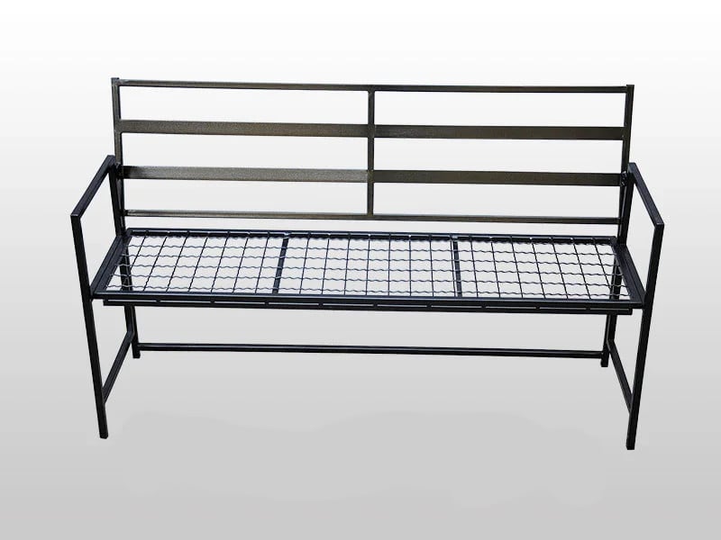 Скамейка садовая Loft металлическая 1500 мм (6156d5b13edc877ba8589e4d)