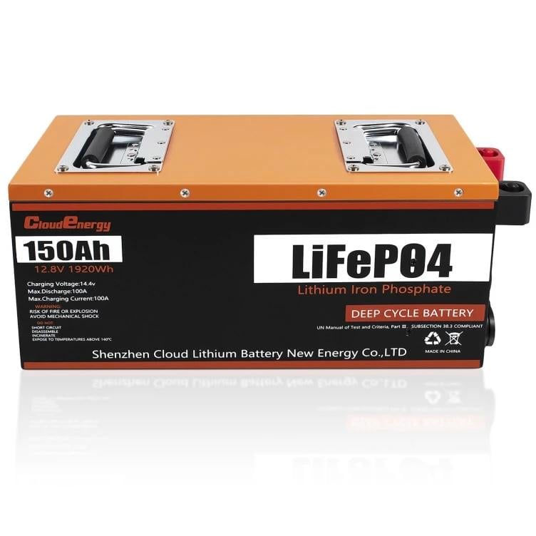 Аккумулятор Cloud Energy LiFePO4 12V/150i (341603) Аккумулятор Cloud Energy LiFePO4 12V/150i (341603)