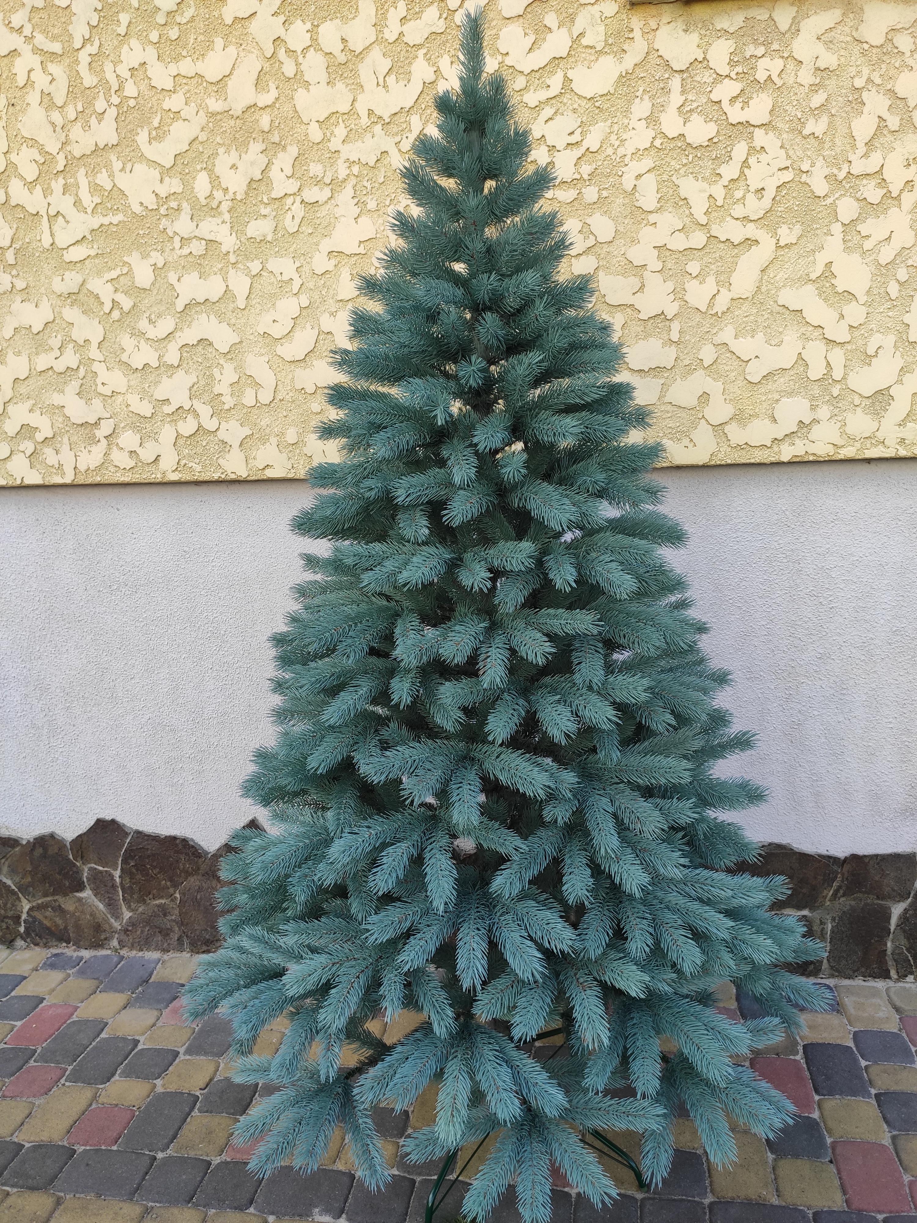 Искусственная елка Буковельская литая 1,5 м Голубой (30317397) - фото 5 Искусственная елка Буковельская литая 1,5 м Голубой (30317397) - фото 5