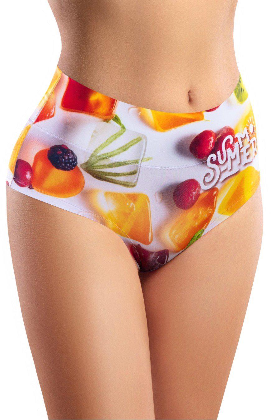 Трусики женские Mememe с ярким принтом S Разноцветный (84104-59755-80)