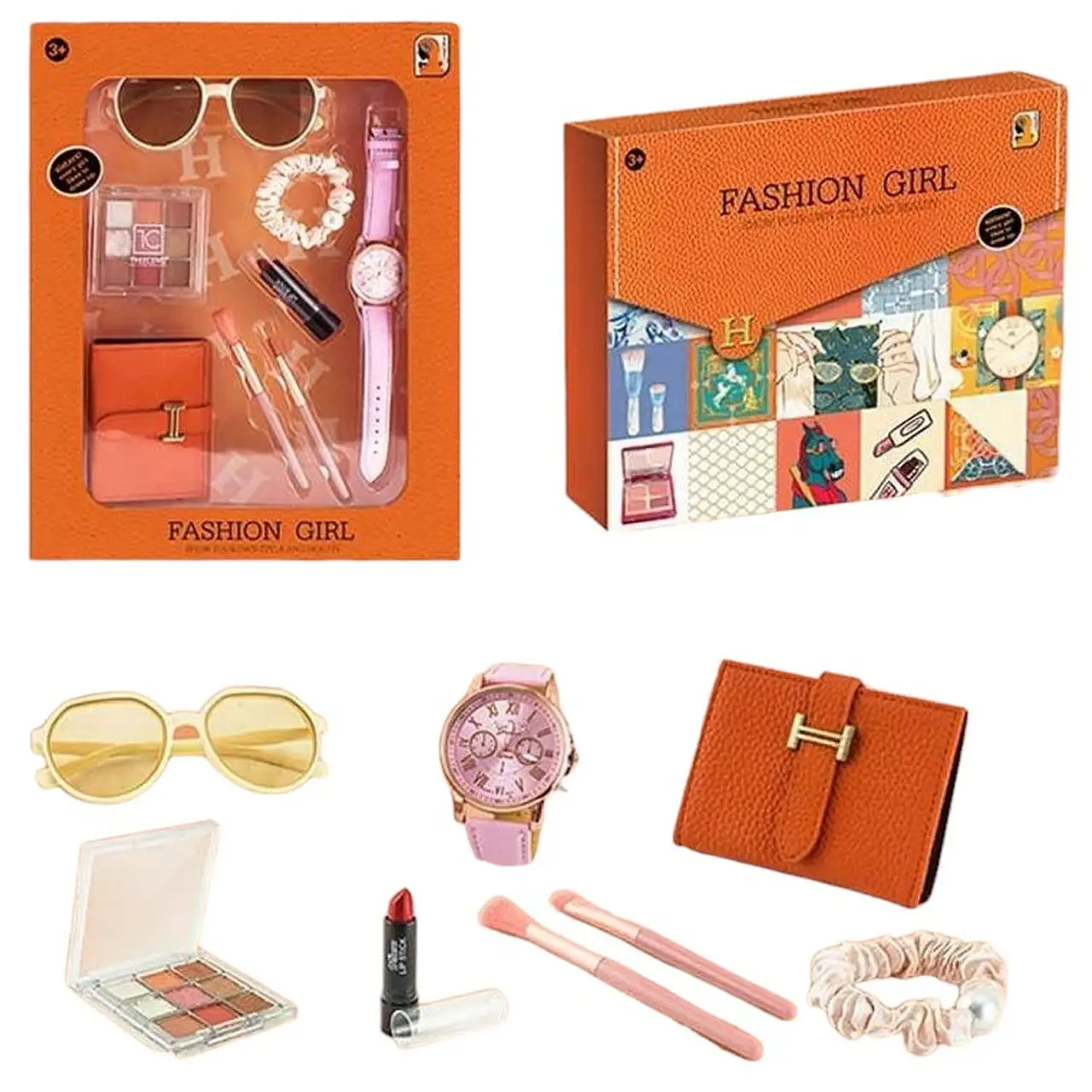 Дитячий набір прикрас Fun Game K 2 прикраси для волосся/дитяча косметика/сумочка та окуляри (2635338897) - фото 4 Дитячий набір прикрас Fun Game K 2 прикраси для волосся/дитяча косметика/сумочка та окуляри (2635338897) - фото 4