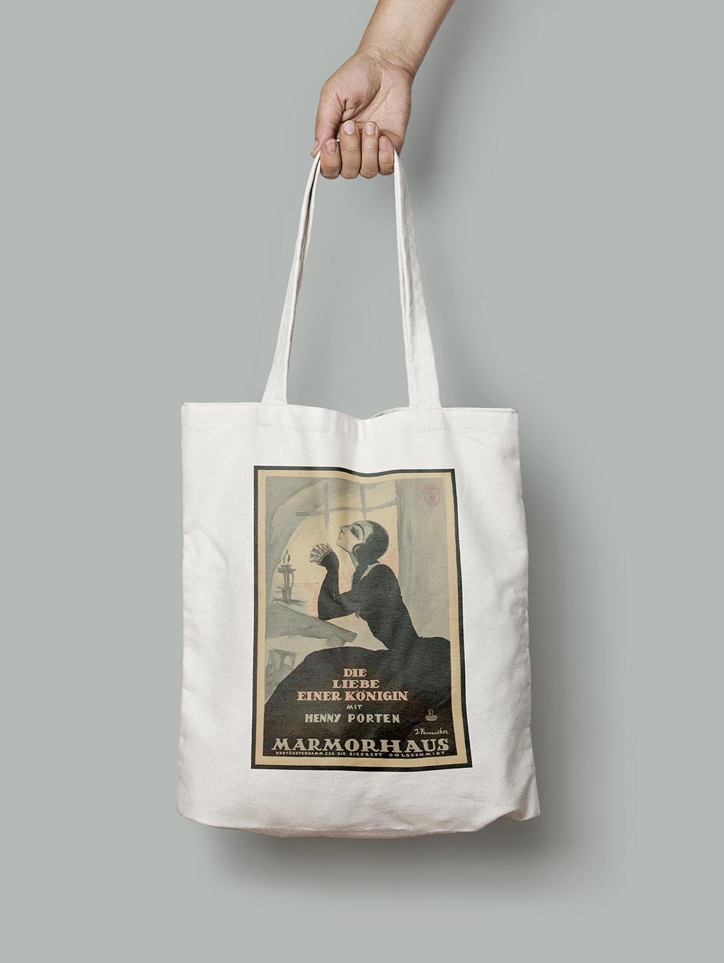Эко-сумка Любовь королевы 1923. Режиссёр Людвиг Вольф шопер (Afisha1900016_Bag)