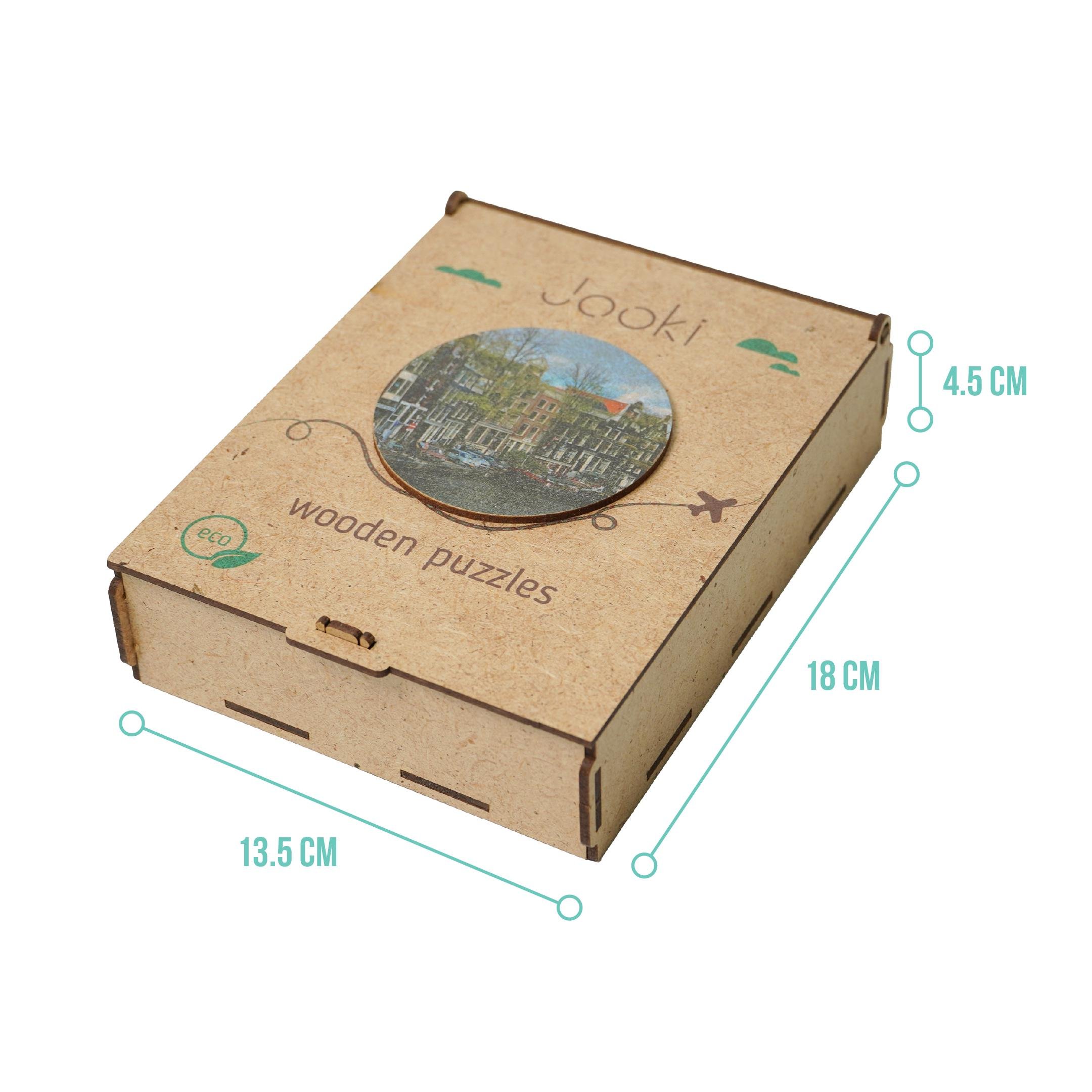 Пазлы Jooki Amsterdam эко деревянные (1139) - фото 4 Пазлы Jooki Amsterdam эко деревянные (1139) - фото 4