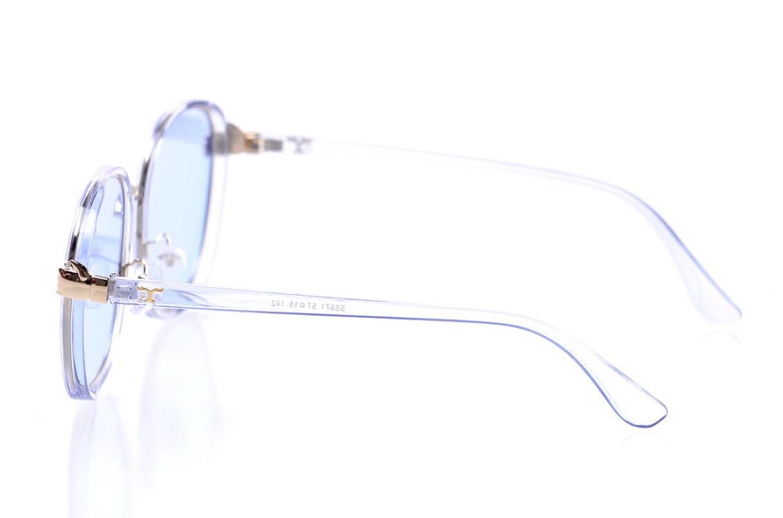 Очки имиджевые SunGlasses 5971blue (o4ki-10242) - фото 3 Очки имиджевые SunGlasses 5971blue (o4ki-10242) - фото 3