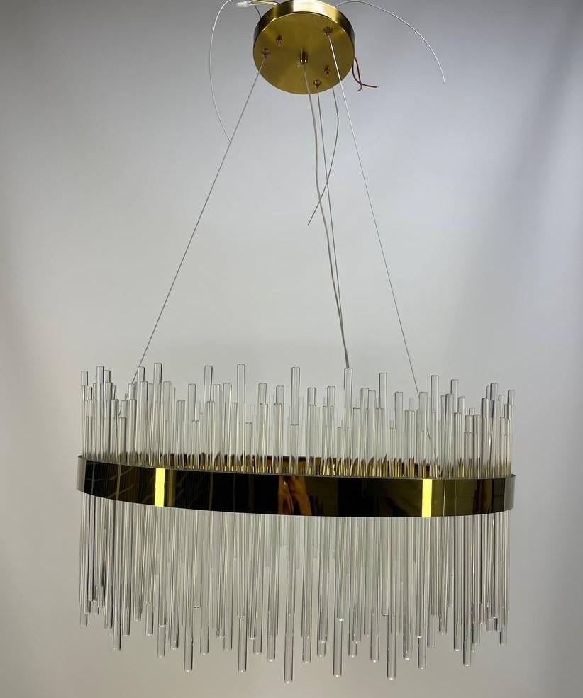 Люстра світлодіодна Zilini HL1273/600 Золотистий (24084122) - фото 3