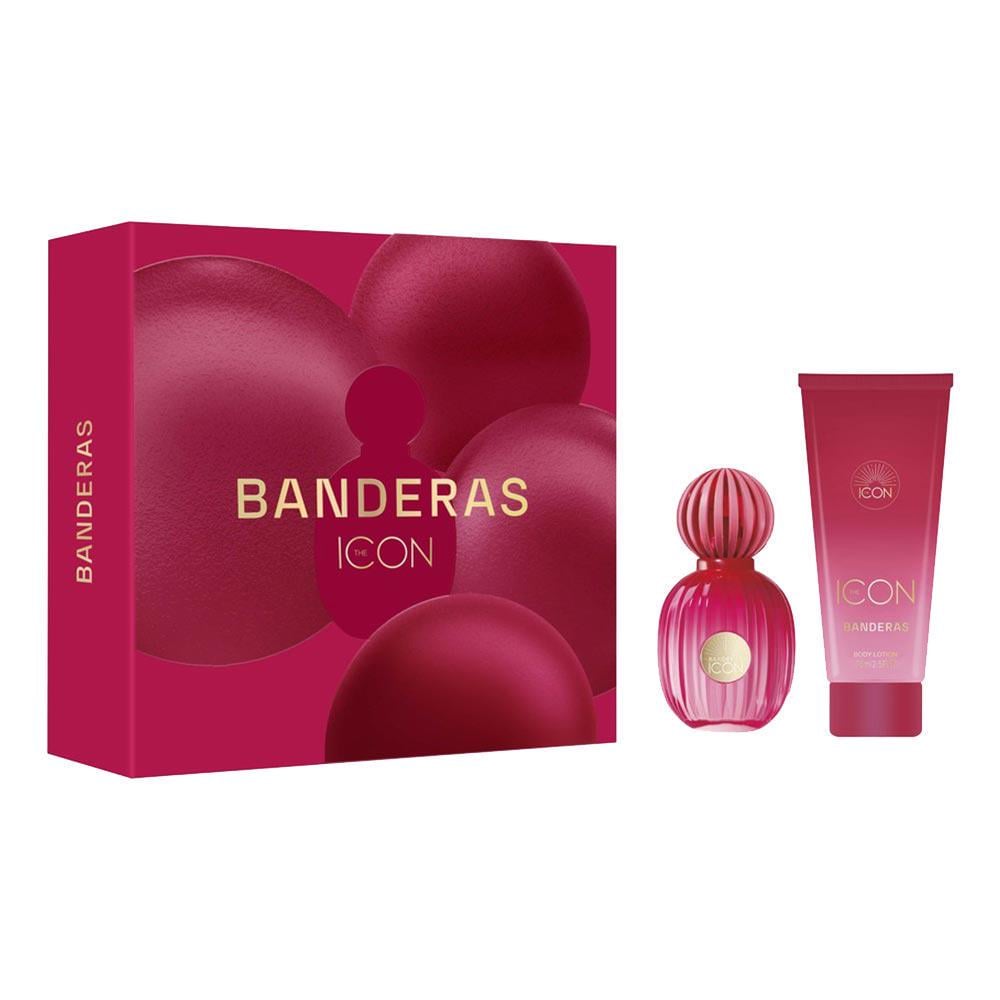 Подарочный набор для женщин Antonio Banderas The Icon парфюмированная вода 50 мл и лосьон для тела 75 мл (379726)