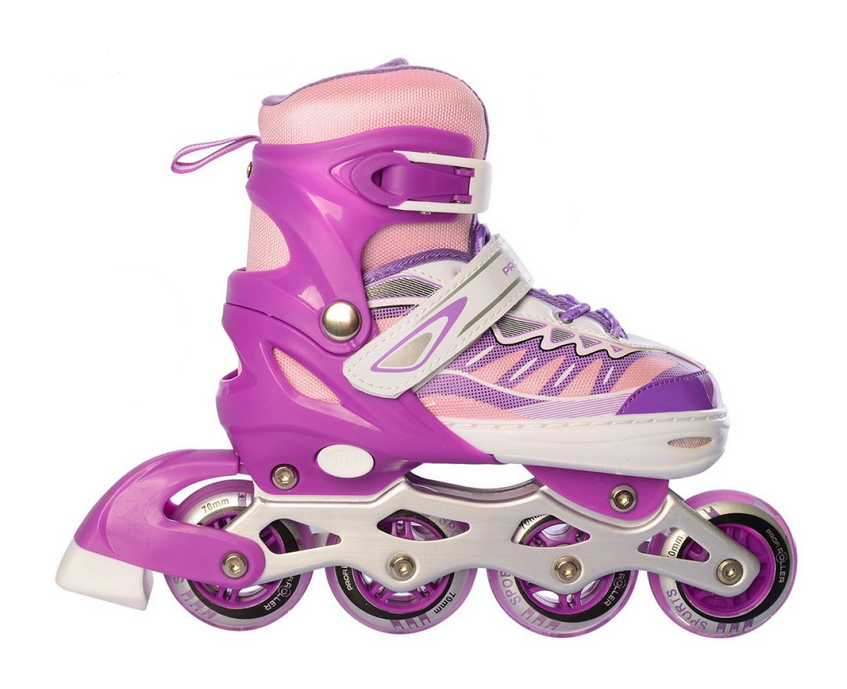 Ролики Profi A 4122-M Фиолетовый (35-38)