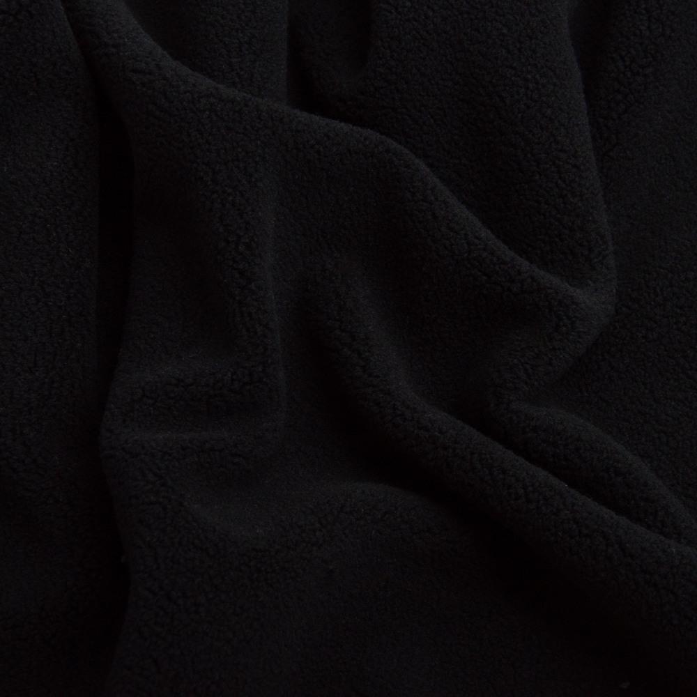 Тканина фліс преміум Тедді 360 г/м2 140 см Чорний (26630) - фото 3 Тканина фліс преміум Тедді 360 г/м2 140 см Чорний (26630) - фото 3