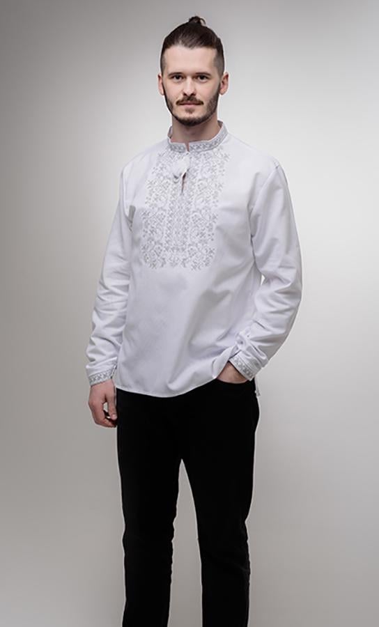 Вишиванка чоловіча Вишиваночка р. 50 Білий (317-1)
