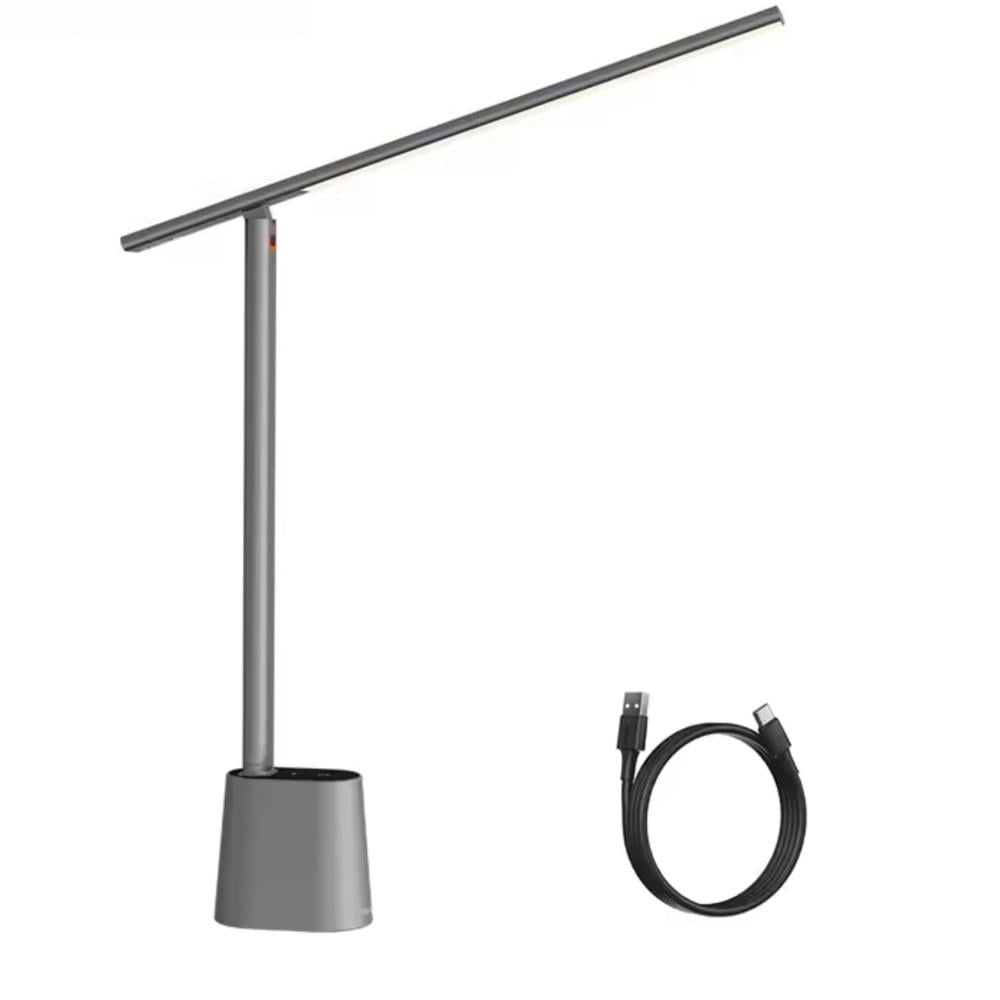 Настільна лампа LED акумуляторна BASEUS Smart Eye DGZG-0G 5 Вт 2200 мА/год Темно-сірий (2898674256) Настільна лампа LED акумуляторна BASEUS Smart Eye DGZG-0G 5 Вт 2200 мА/год Темно-сірий (2898674256)