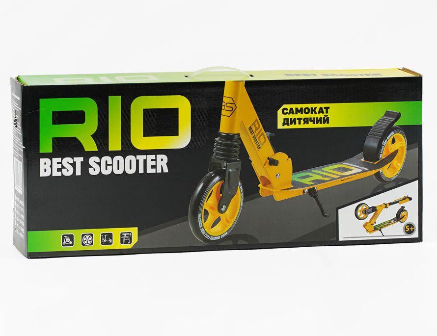 Самокат двухколесный Best Scooter R-23617 колеса PU 145 мм (150149) - фото 8