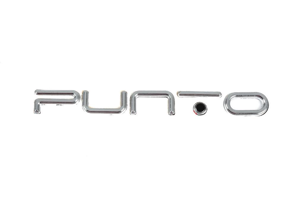 Напис Punto для EVO Davs Auto для Fiat Punto Grande/EVO 2006-2018 рр. abs-пластик Хром