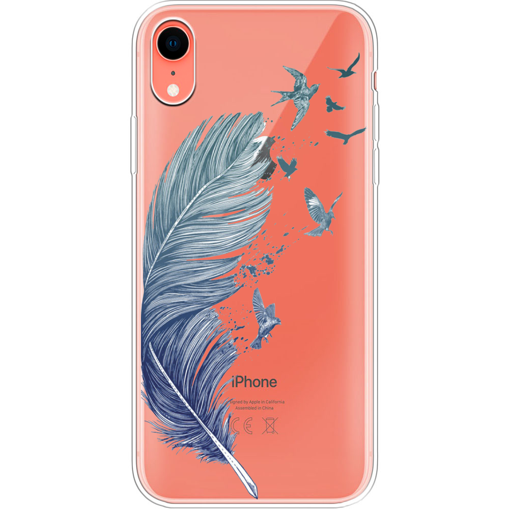 Чехол Boxface iPhone XR Feather Прозрачный силикон (35417-cc38-35417)