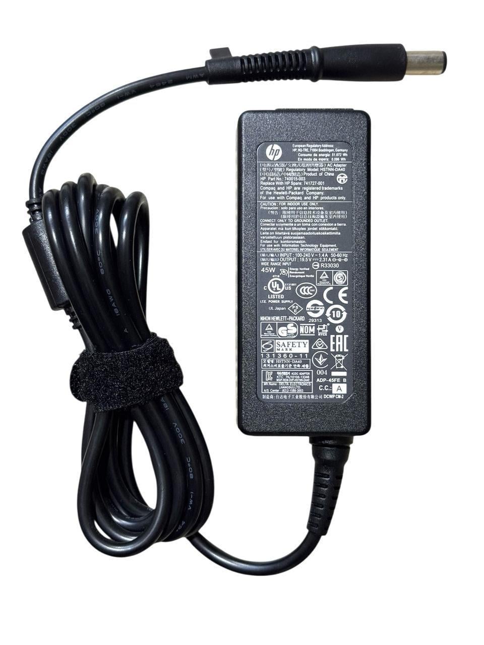 Адаптер питания для ноутбука HP 19,5/V 2,31A/45 W/7,4х5,0 мм прямоугольный