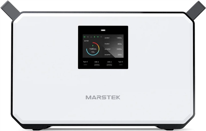 Зарядна станція Marstek 2400 Вт 2240 Вт/год LiFePO4 (M2200) Зарядна станція Marstek 2400 Вт 2240 Вт/год LiFePO4 (M2200)