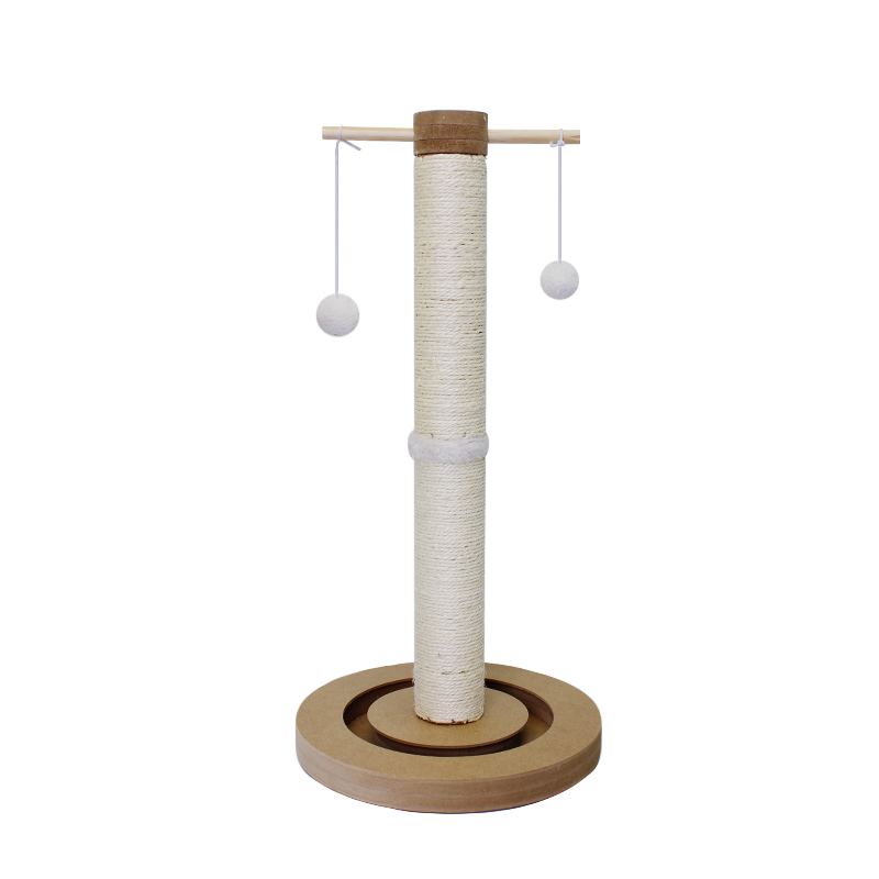 Когтеточка с игрушками для кота Hoopet 21T0273 29x29x59 см домашних животных Когтеточка с игрушками для кота Hoopet 21T0273 29x29x59 см домашних животных