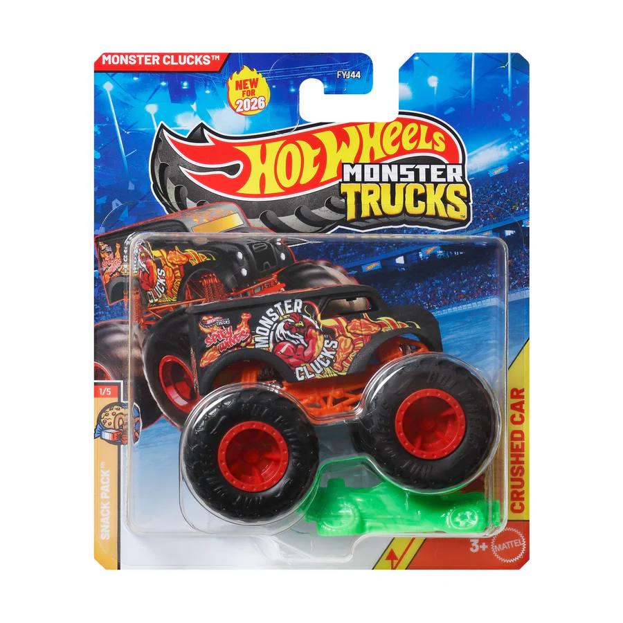 Машинка-внедорожник Hot Wheels Monster truck Monster Clucks 2026